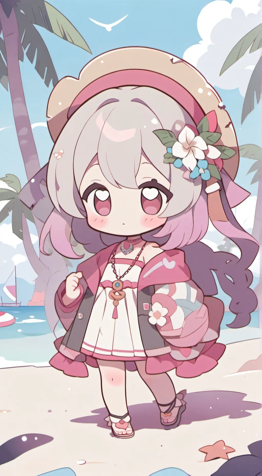 ai character: niña la dona background