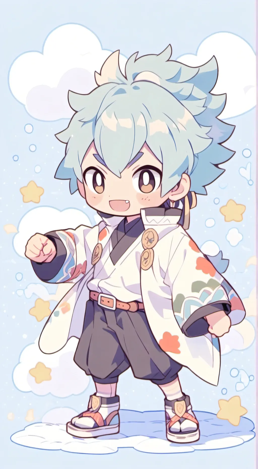 ai character: soy nueva xDD background