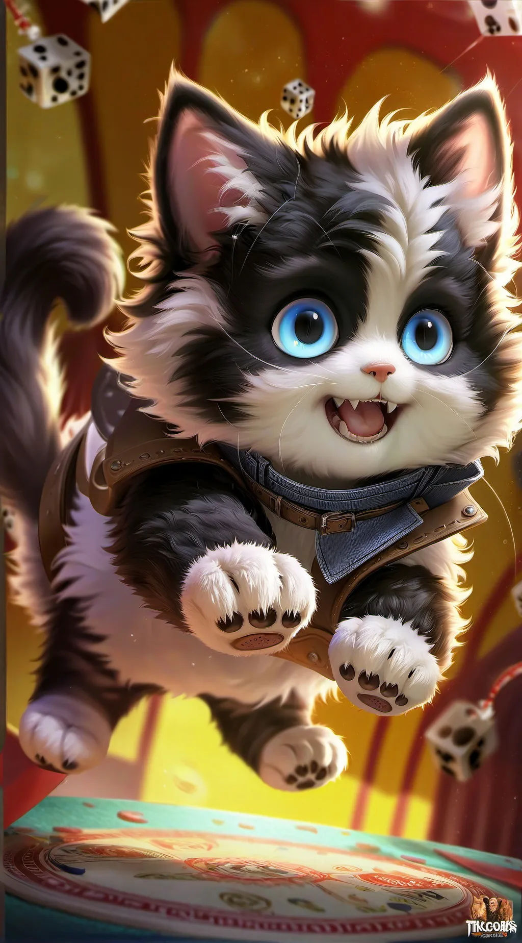 ai character: BitBit background