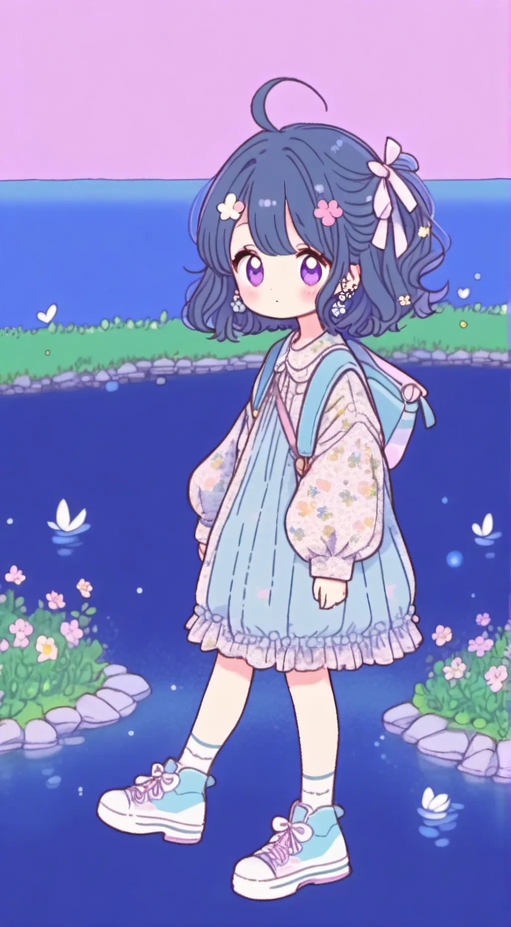 ai character: Lzzy background