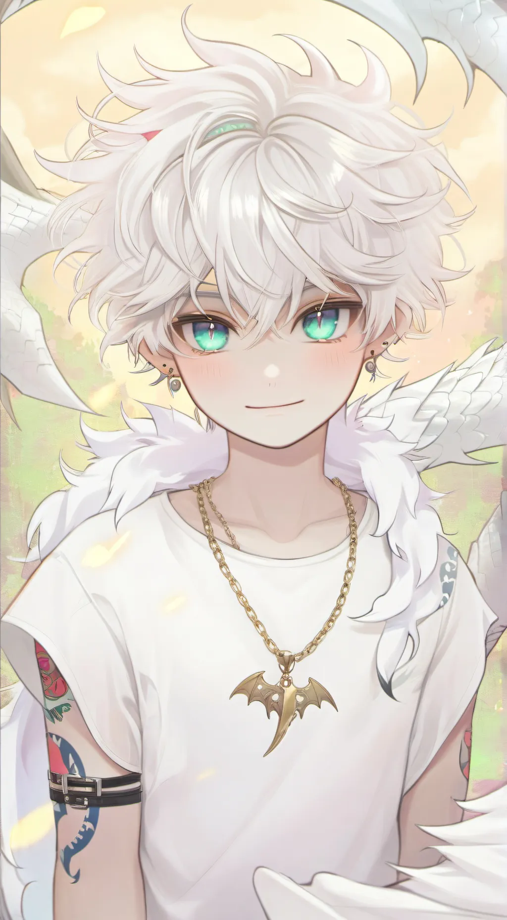 ai character: ♧⊙<Snowflake>⊙♧ background