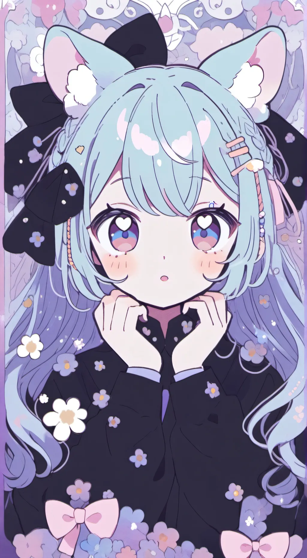 ai character: dandys world au background