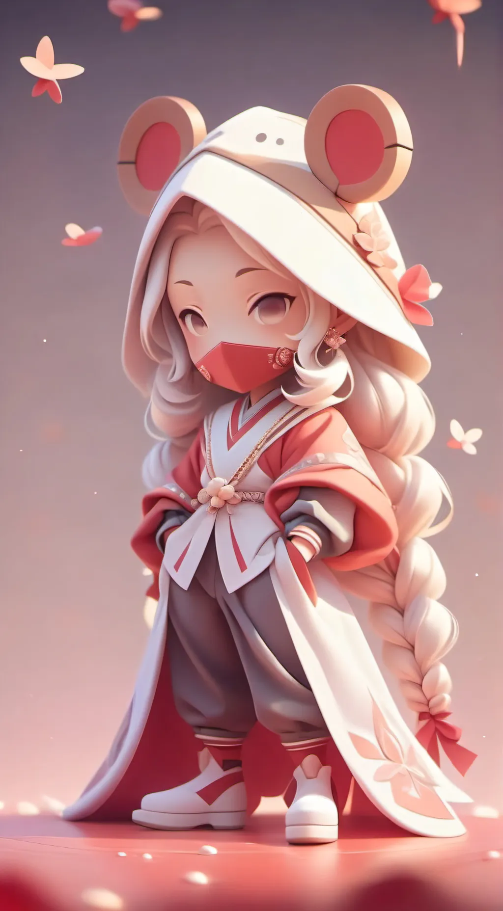 ai character: Kimchi ￼ background