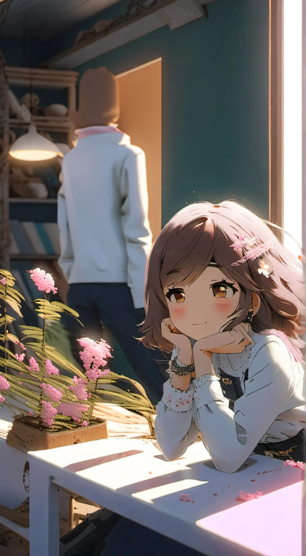 ai character: Lila background