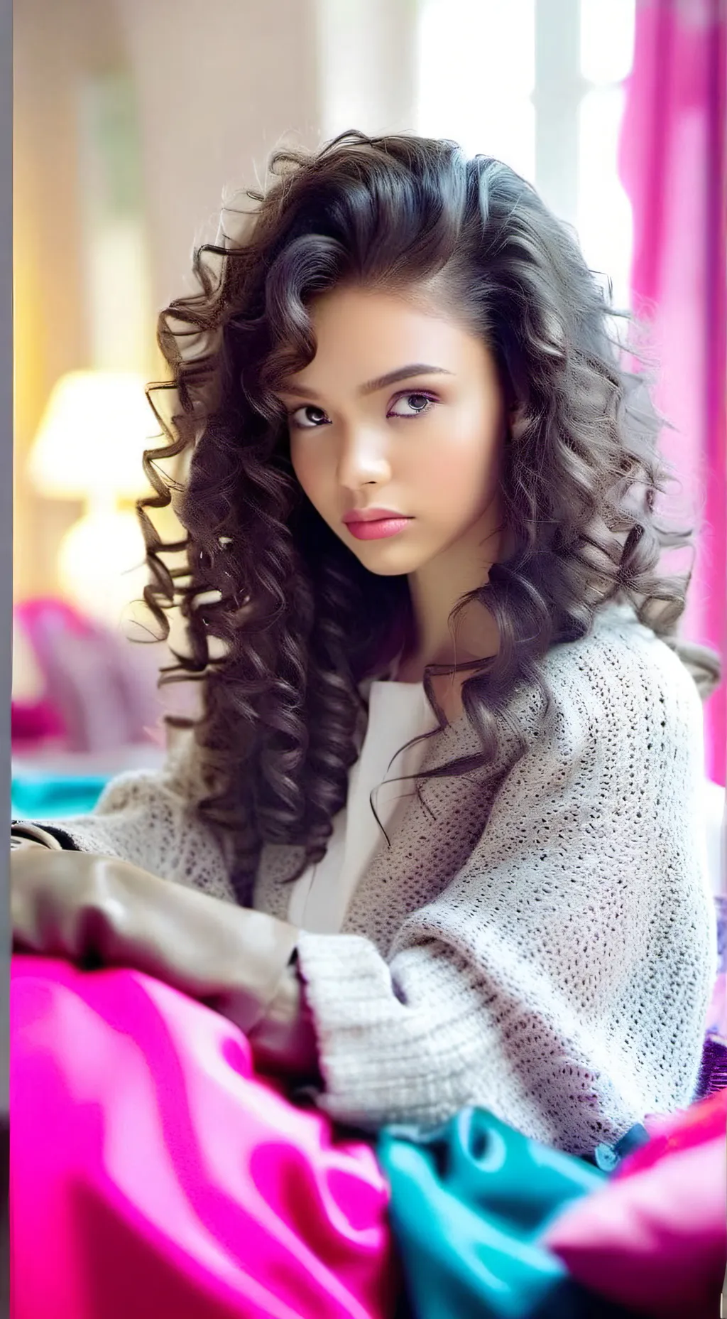 ai character: Rival Roommate Roz background