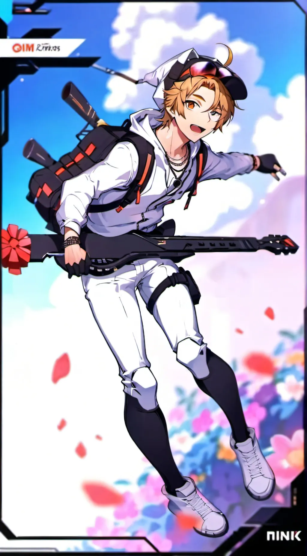 ai character: Punz (as a dad!?) background