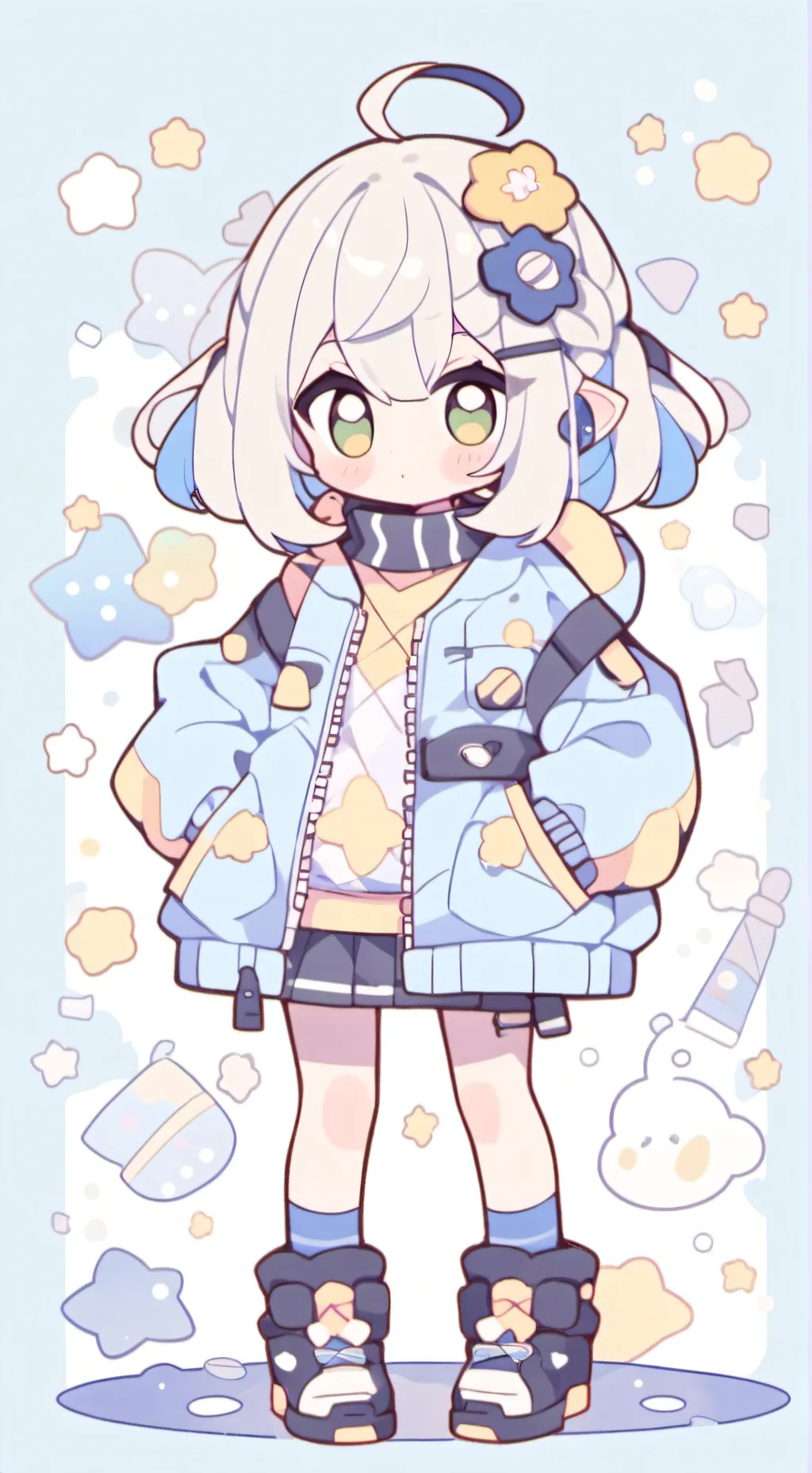 ai character: Sofia 💗 background