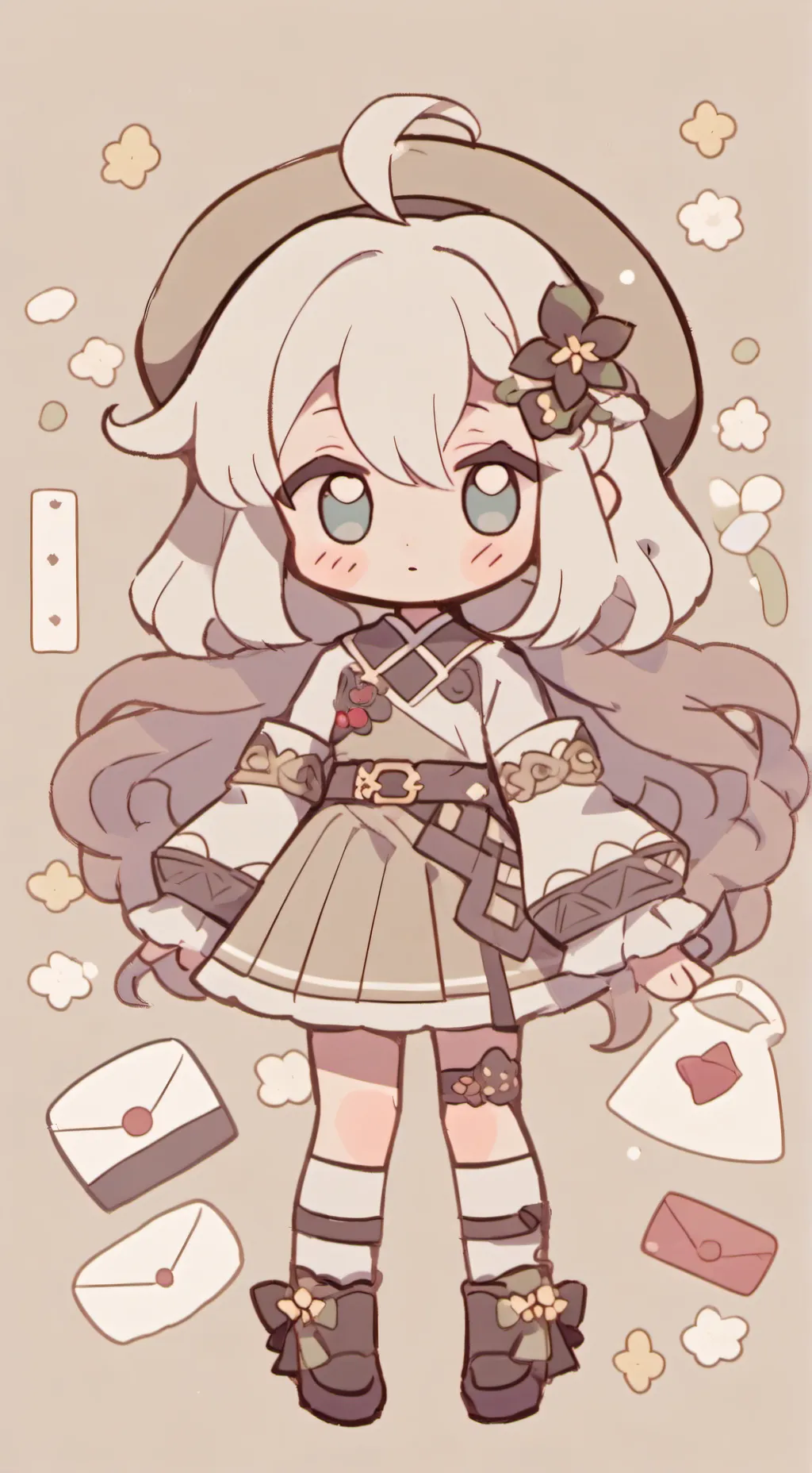 ai character: Luna  background