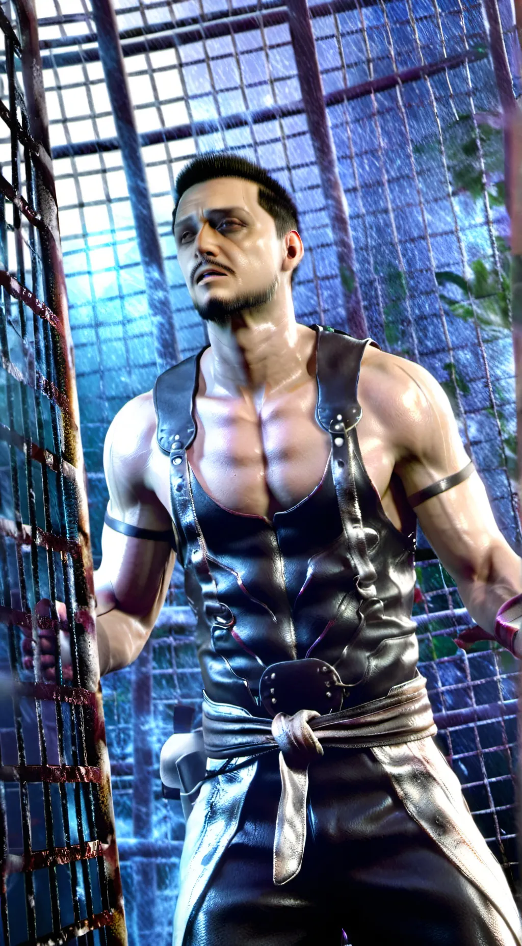 ai character: Death mask saw II background