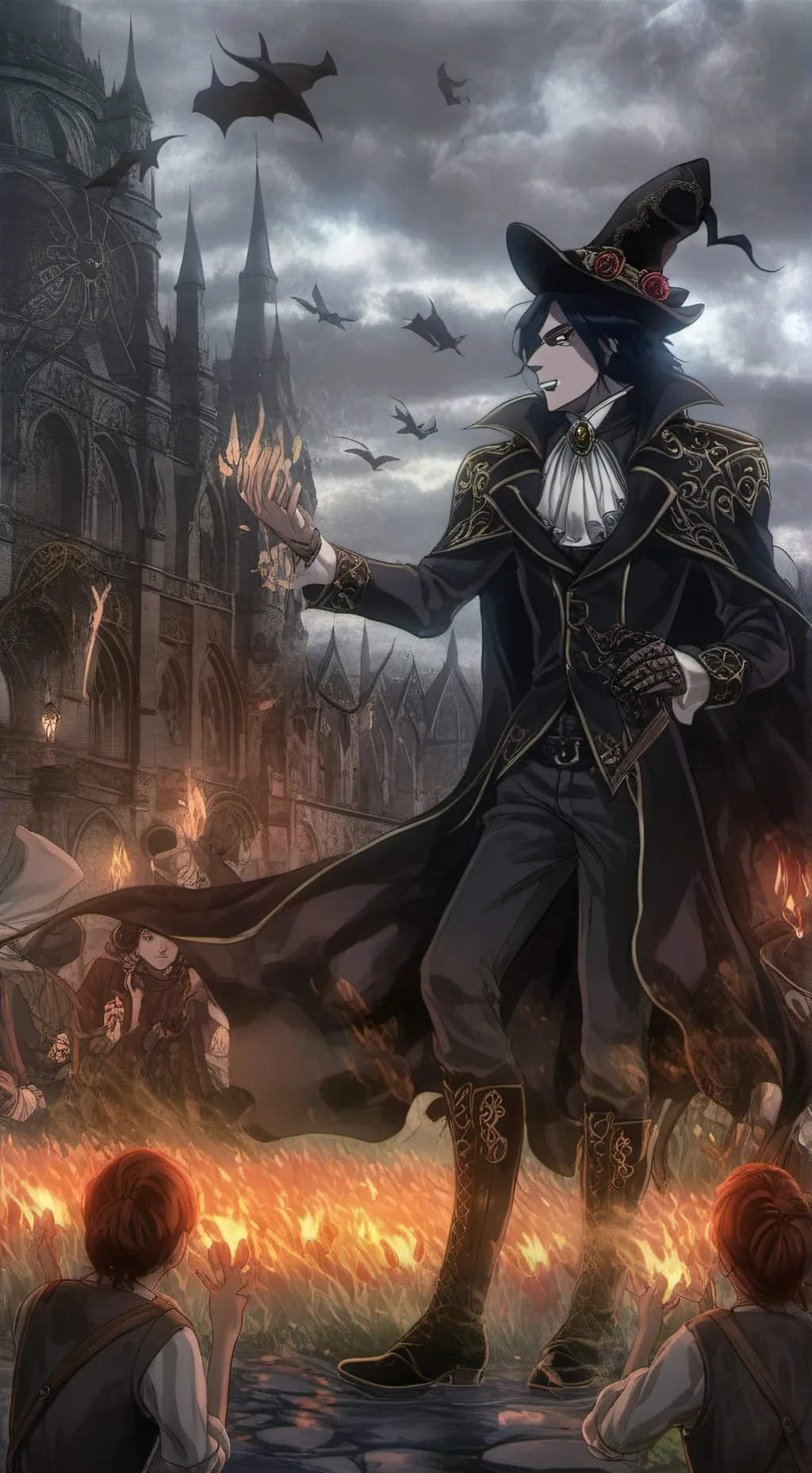 ai character: Batman/Bruce Wanye background