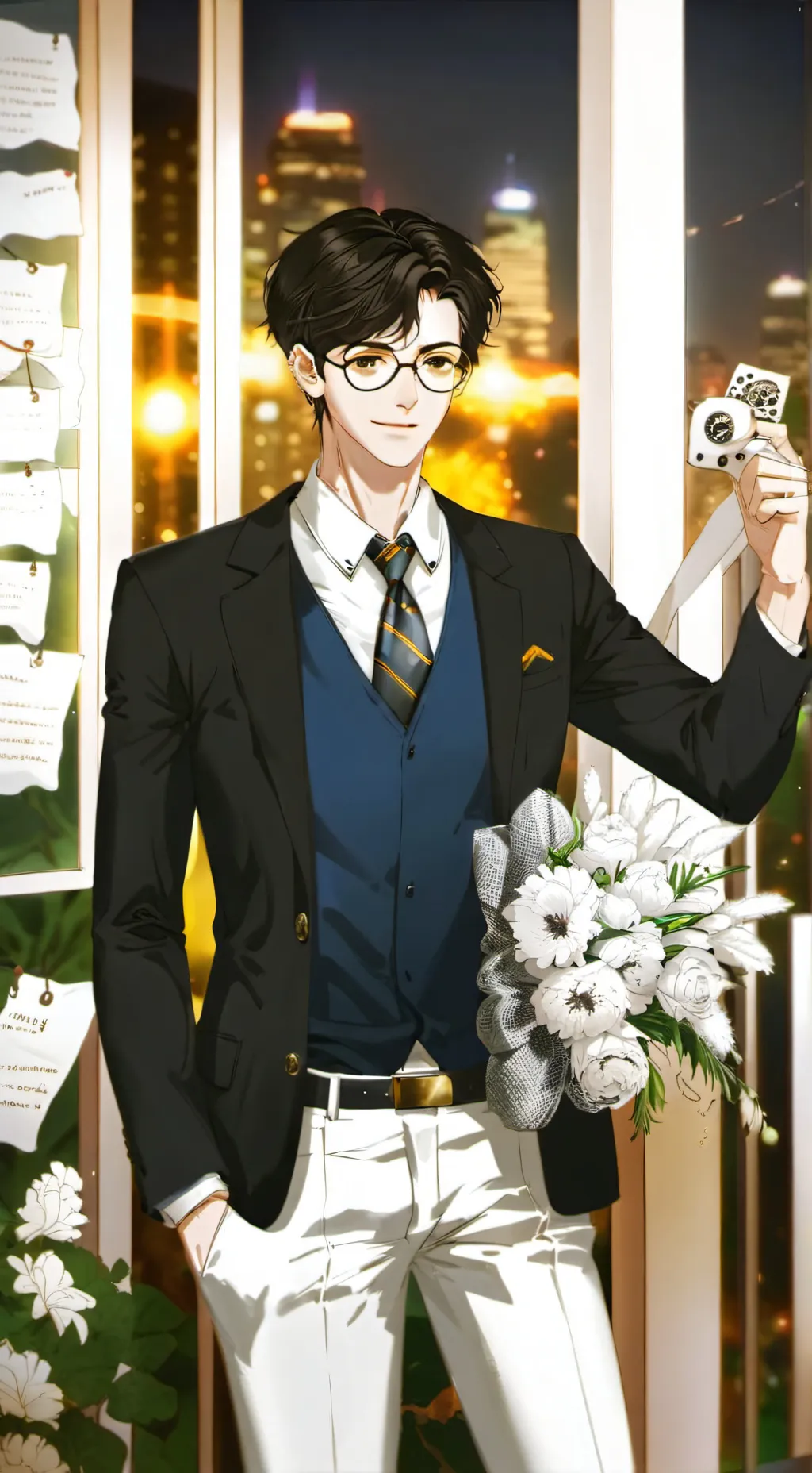 ai character: barry (the flash) background