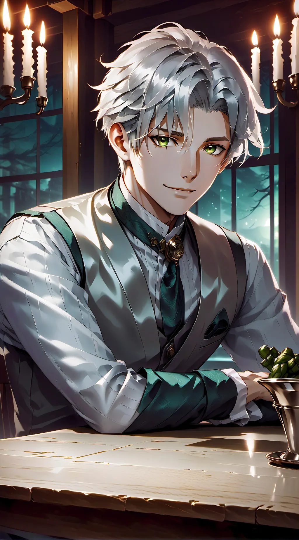 ai character: Lucas background