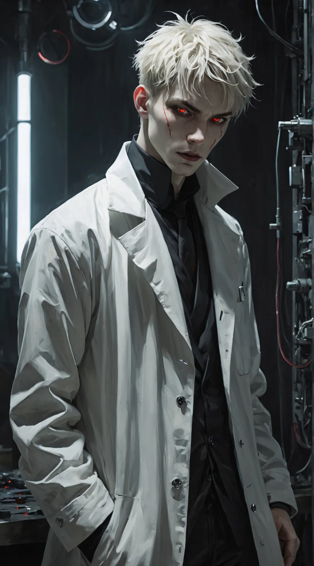 ai character: Arthur  background