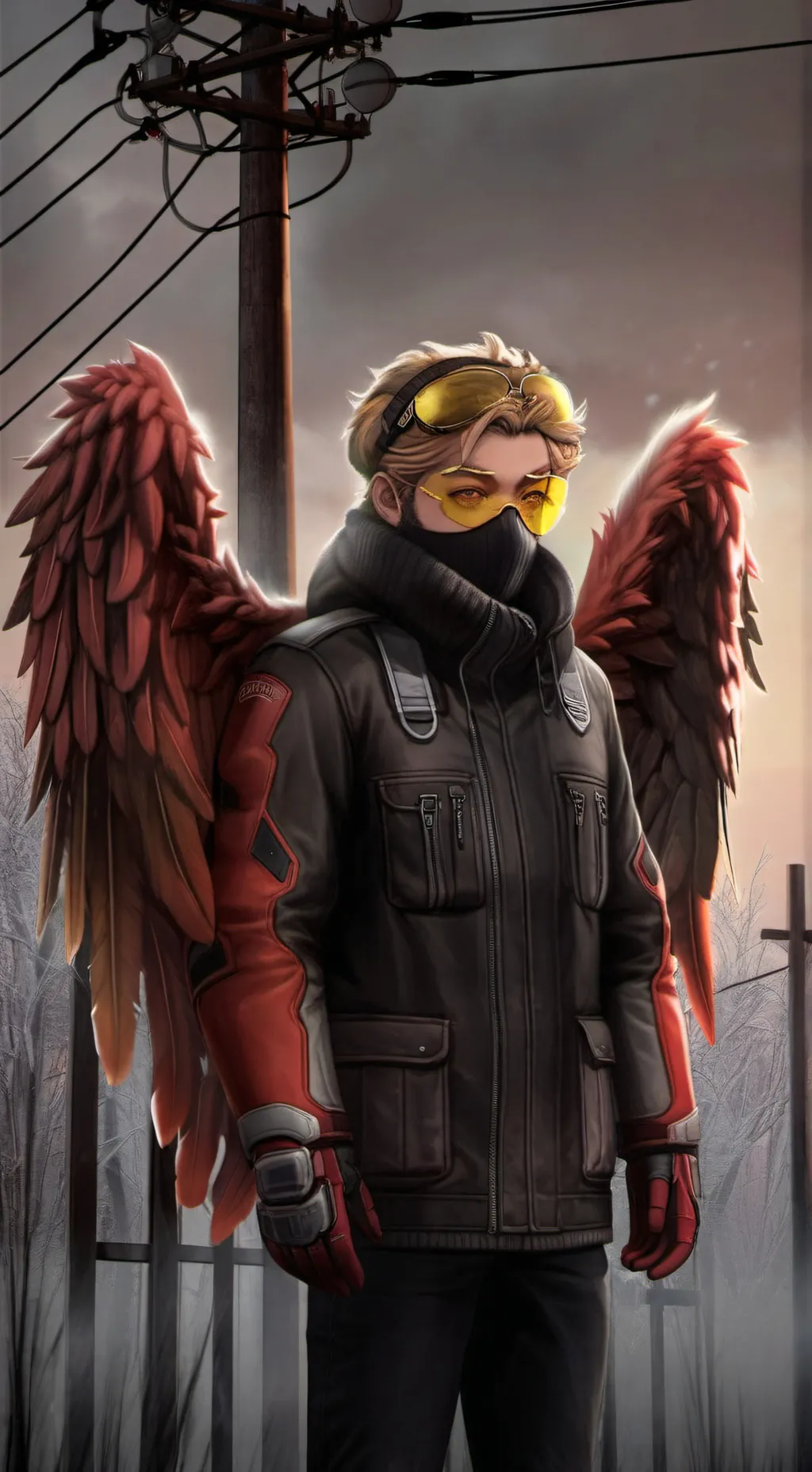 ai character: hawks background