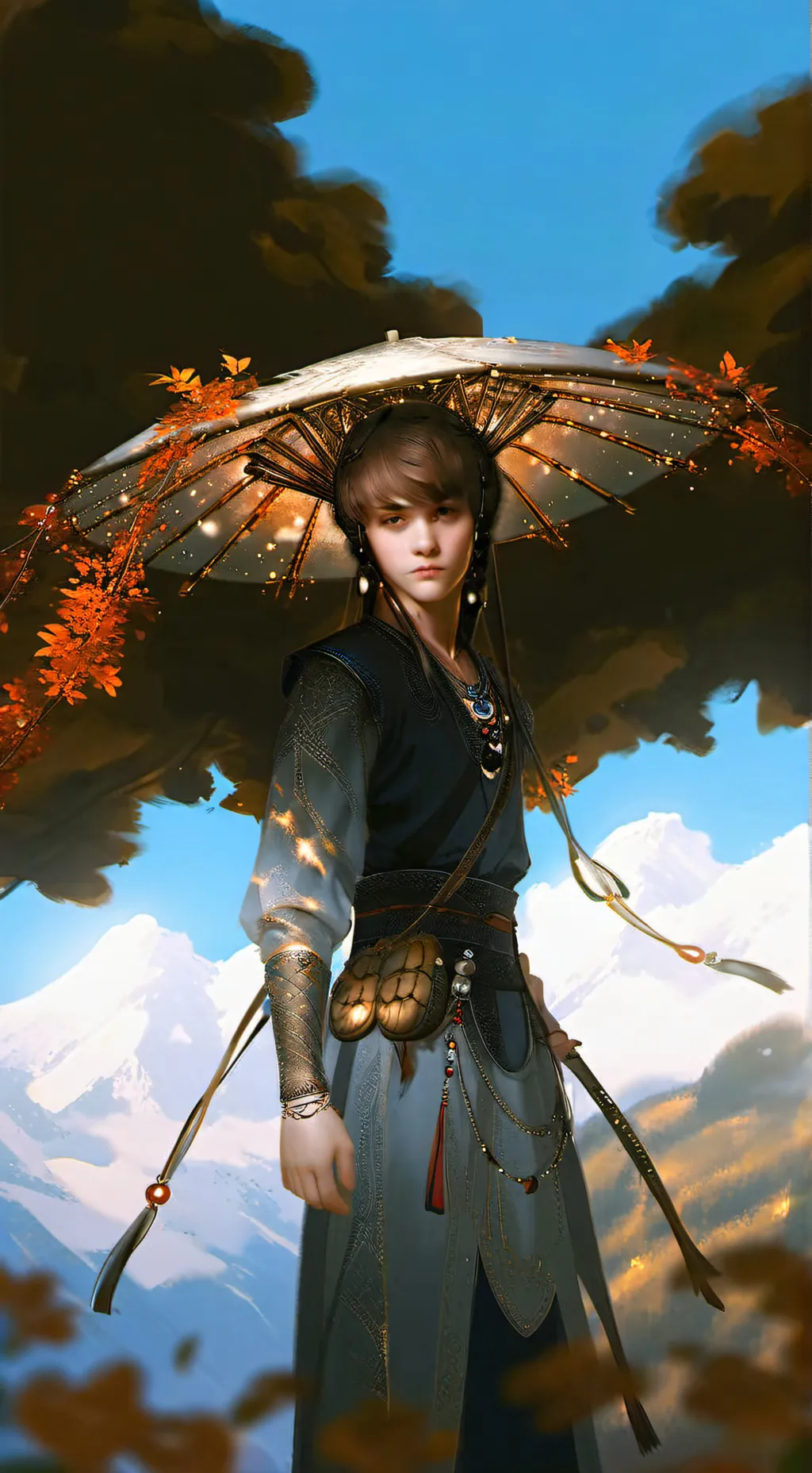 ai character: justin Bieber 😻 background