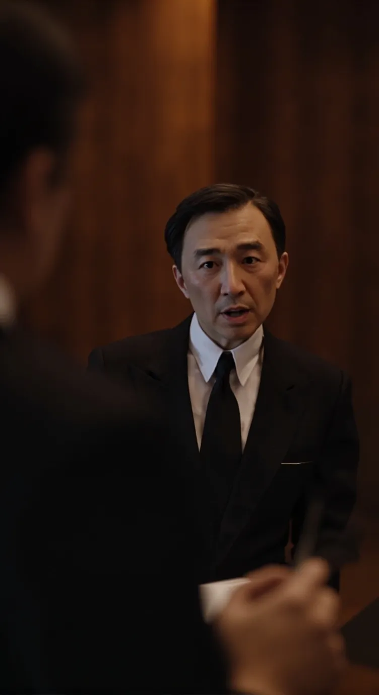 ai character: COD Court room background