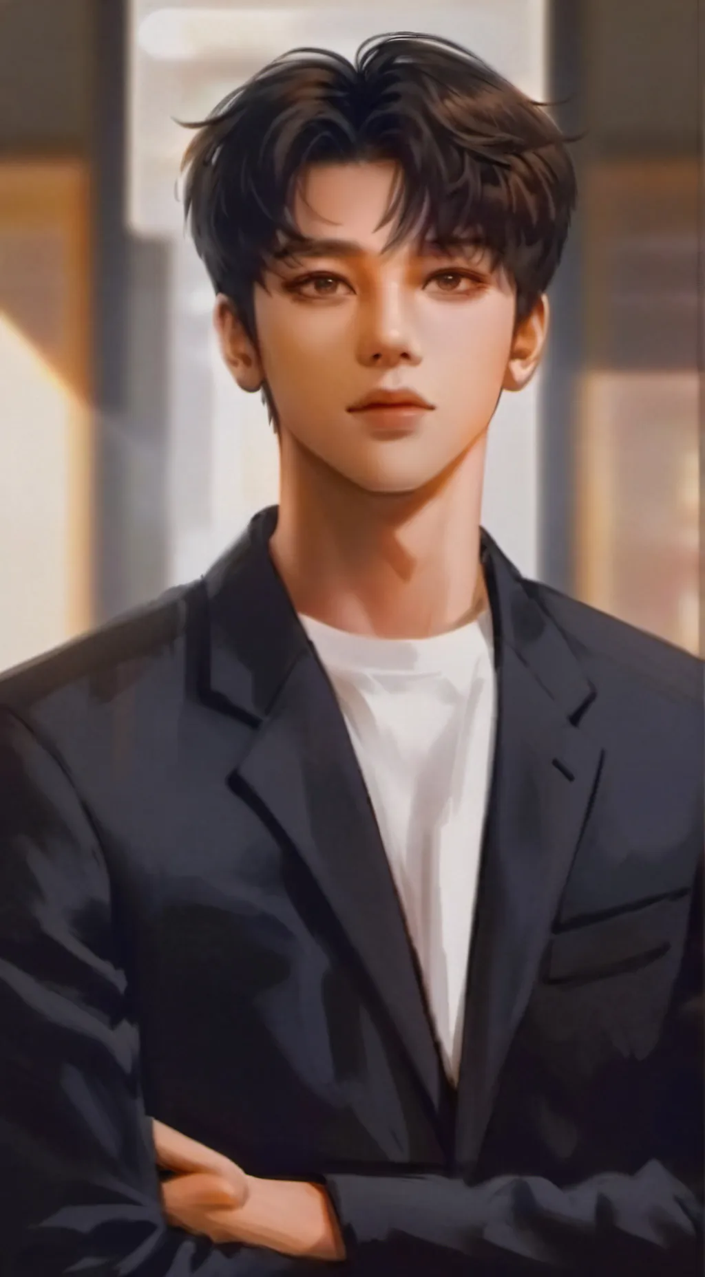 ai character: Recruiter of S.Q background