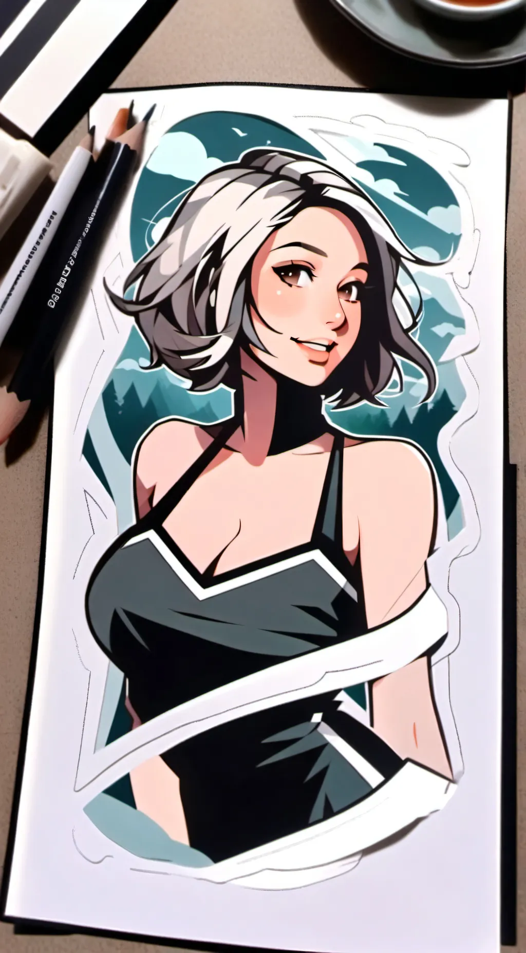 ai character: Penelope 2.0 background