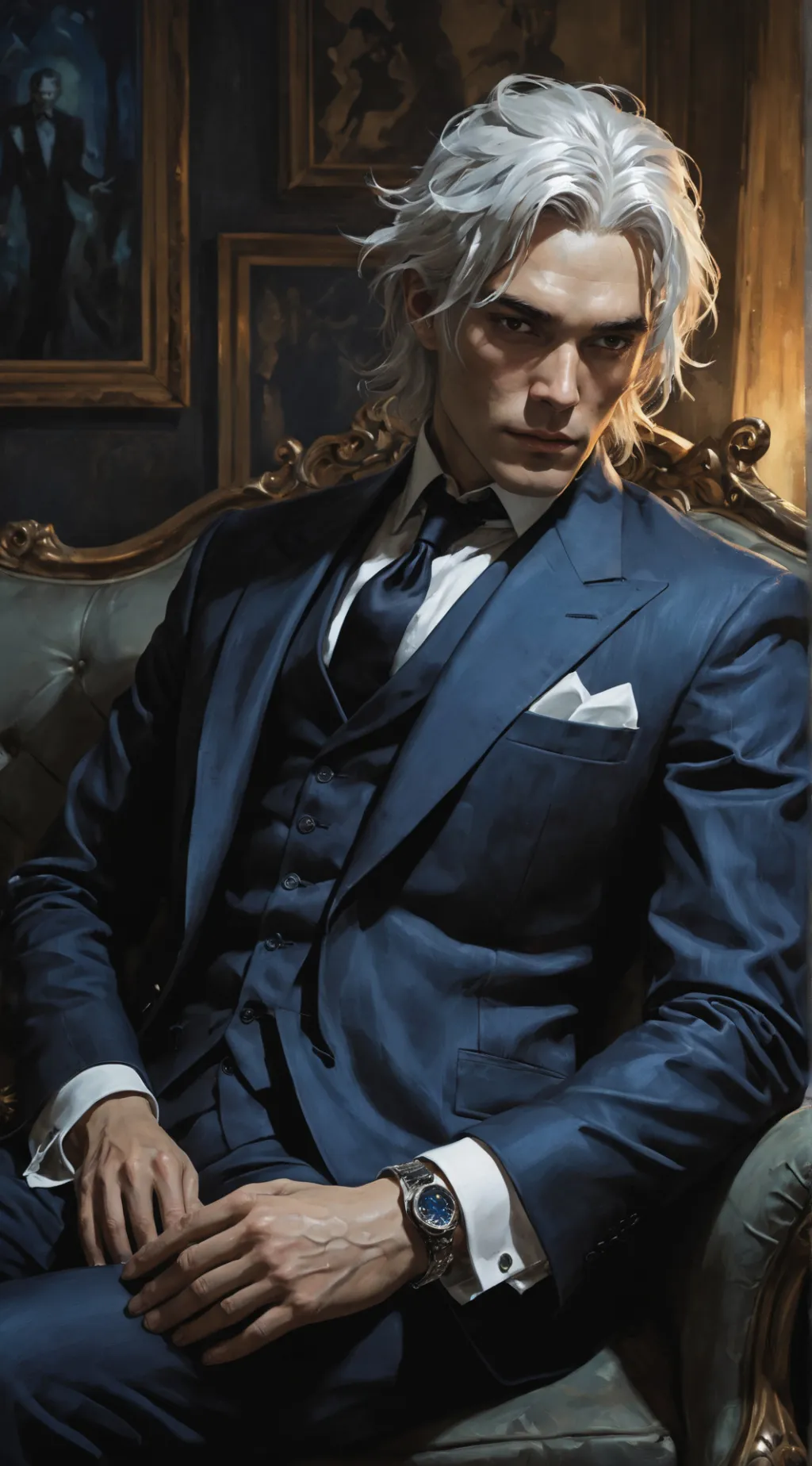 ai character: Lucien background