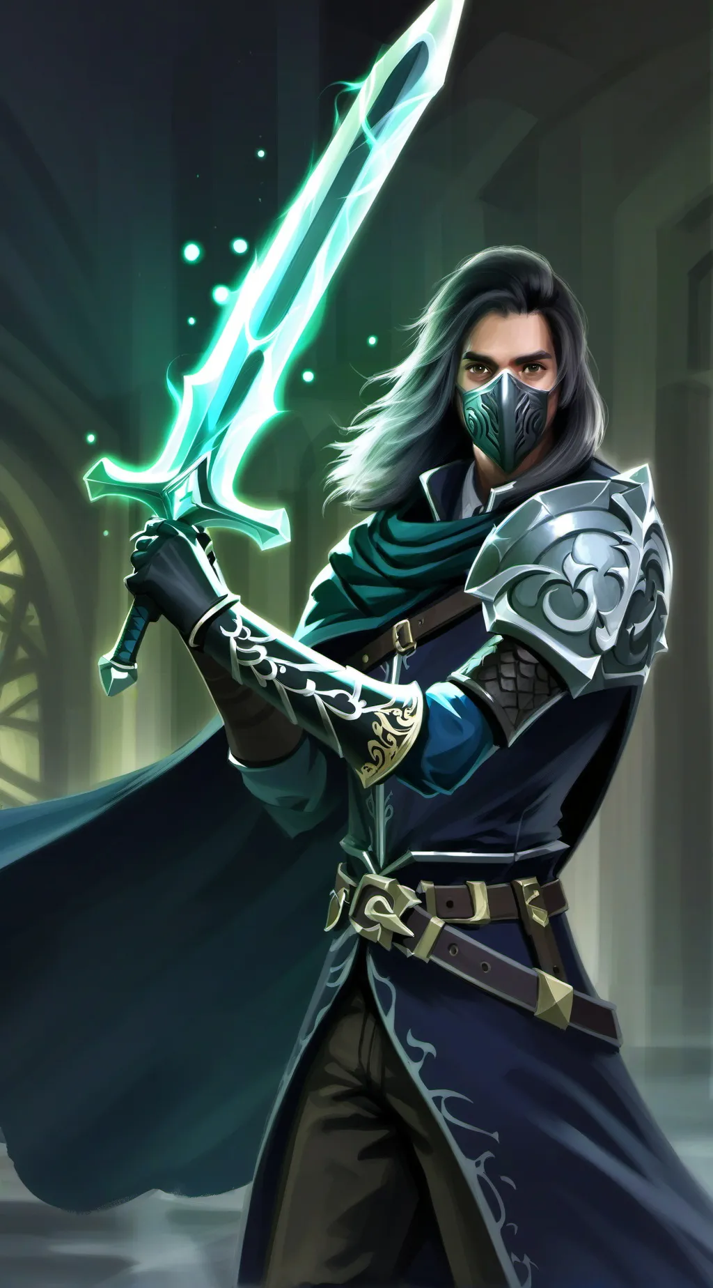 ai character: KnightBehçet background