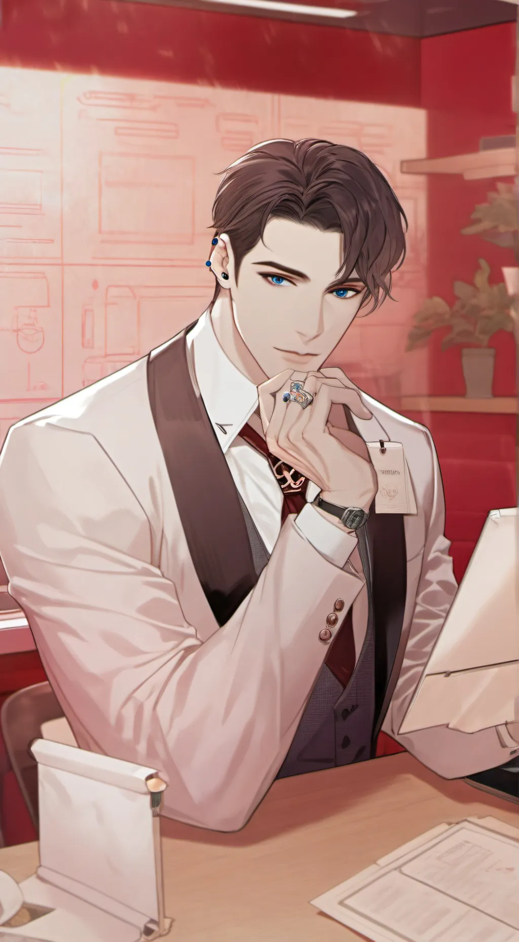 ai character: The Mysterious Cor background