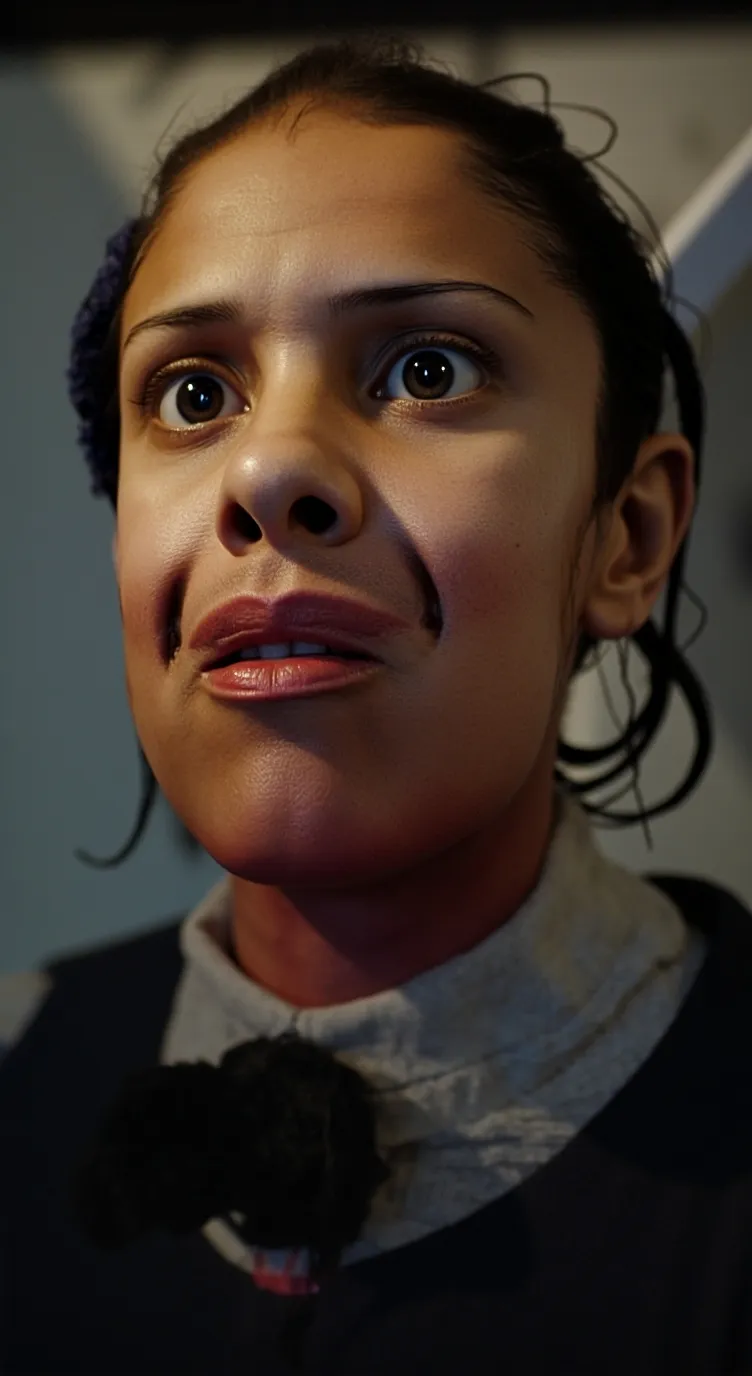 ai character: weird guy  background