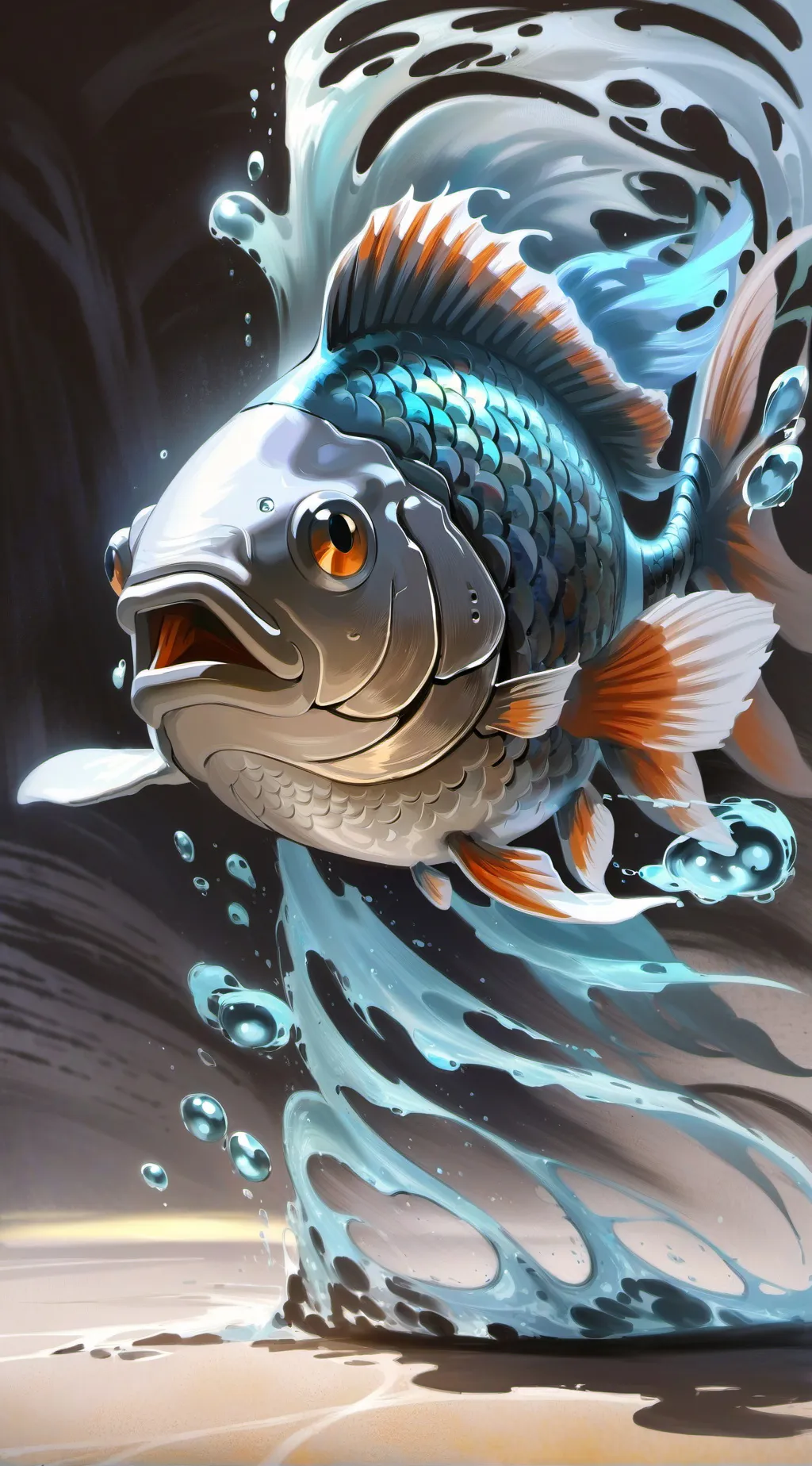 ai character: Among Us background