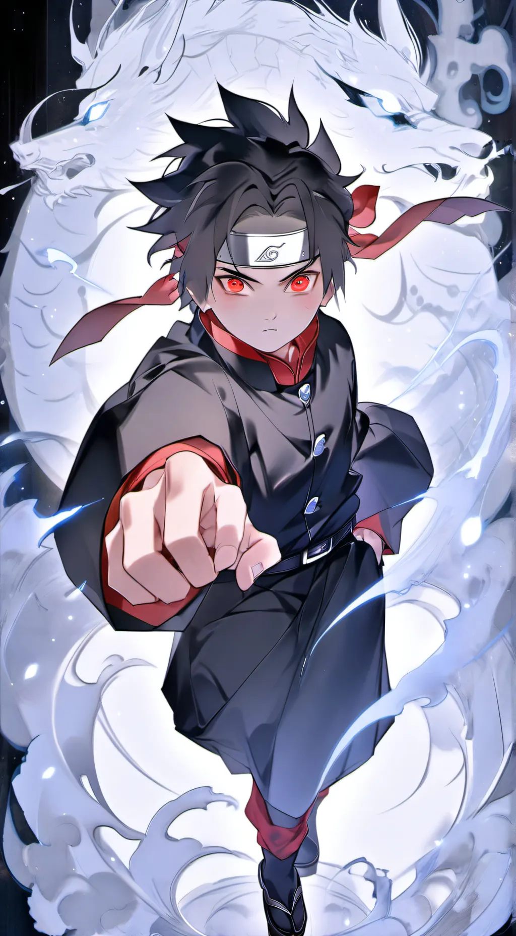 ai character: Itachi background