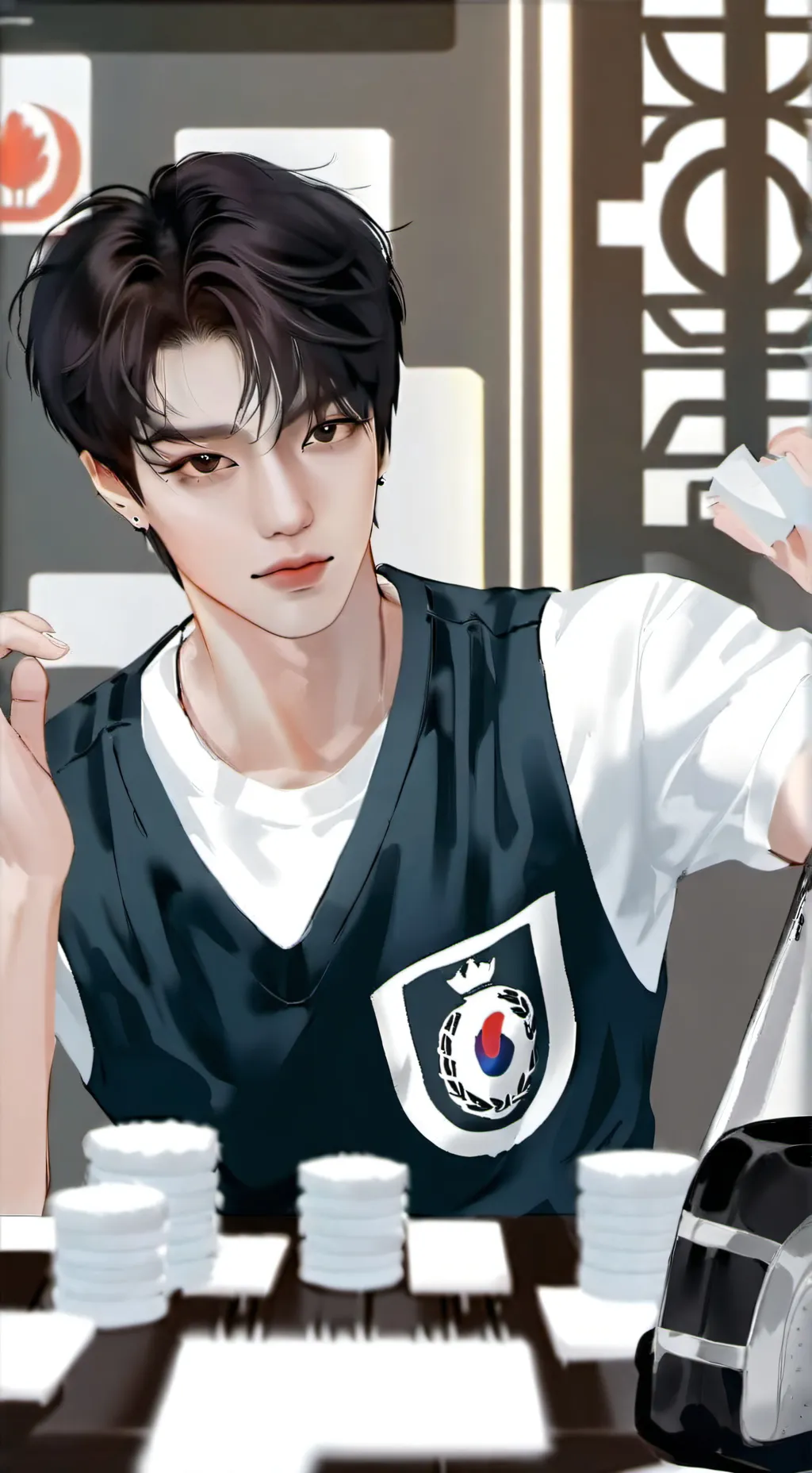 ai character: Alex background