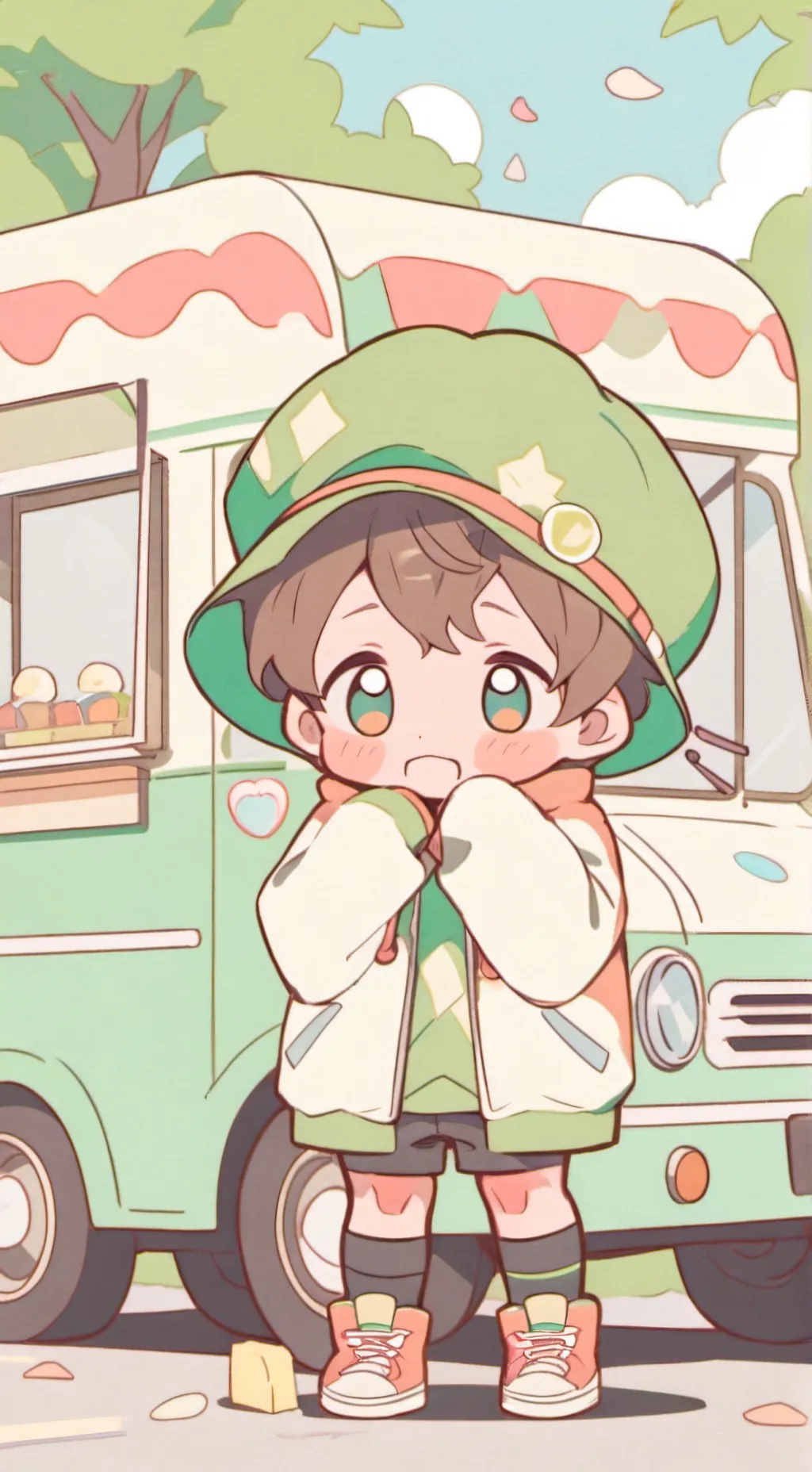 ai character: Aaron background