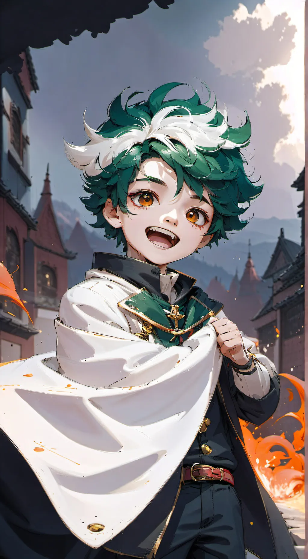 ai character: Okaspike background