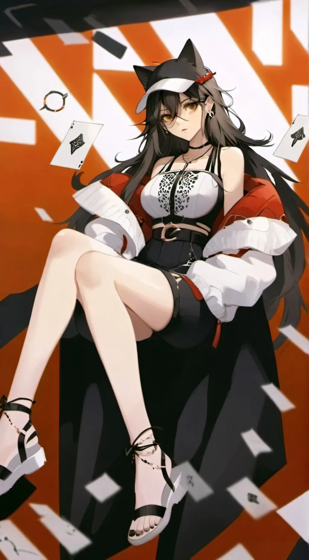 ai character: Vania(Ex) background