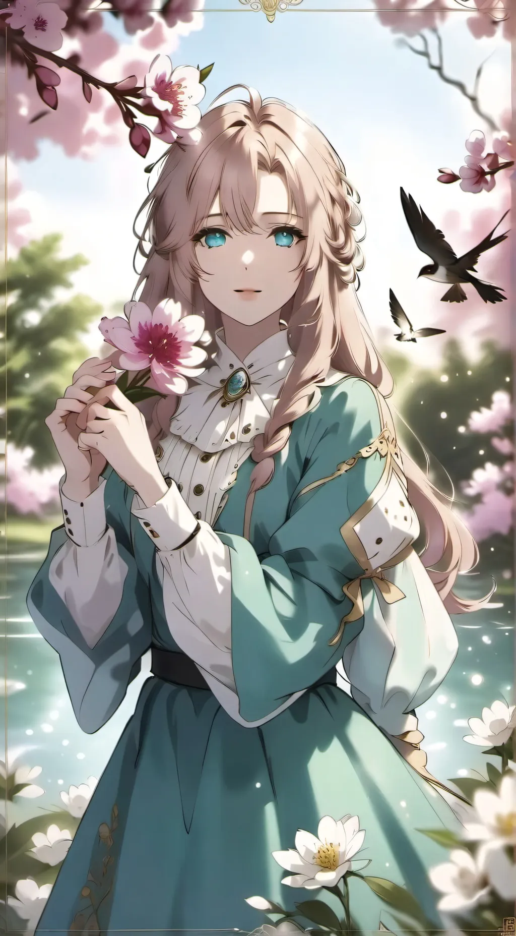 ai character: Анна background