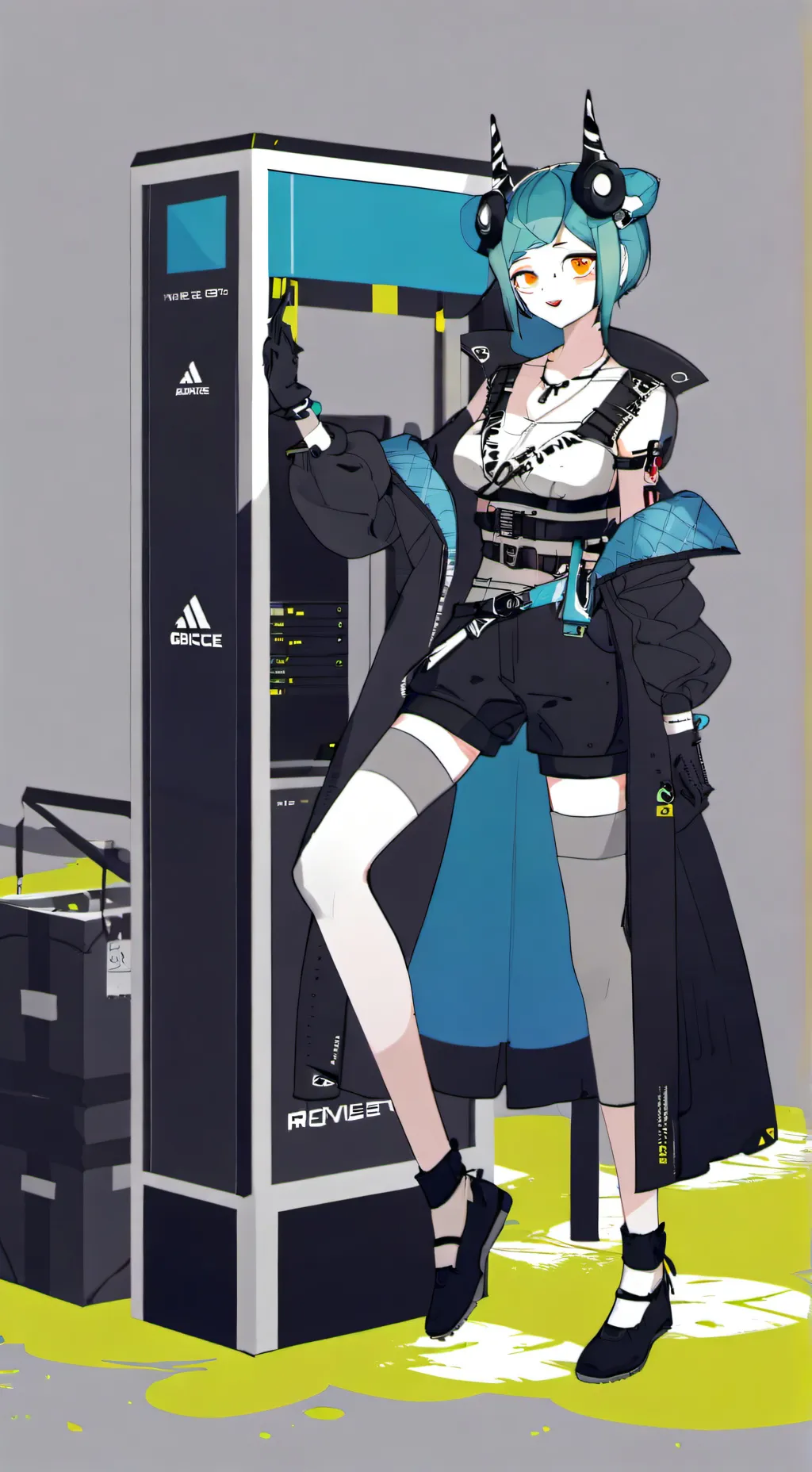 ai character: Филиция  background