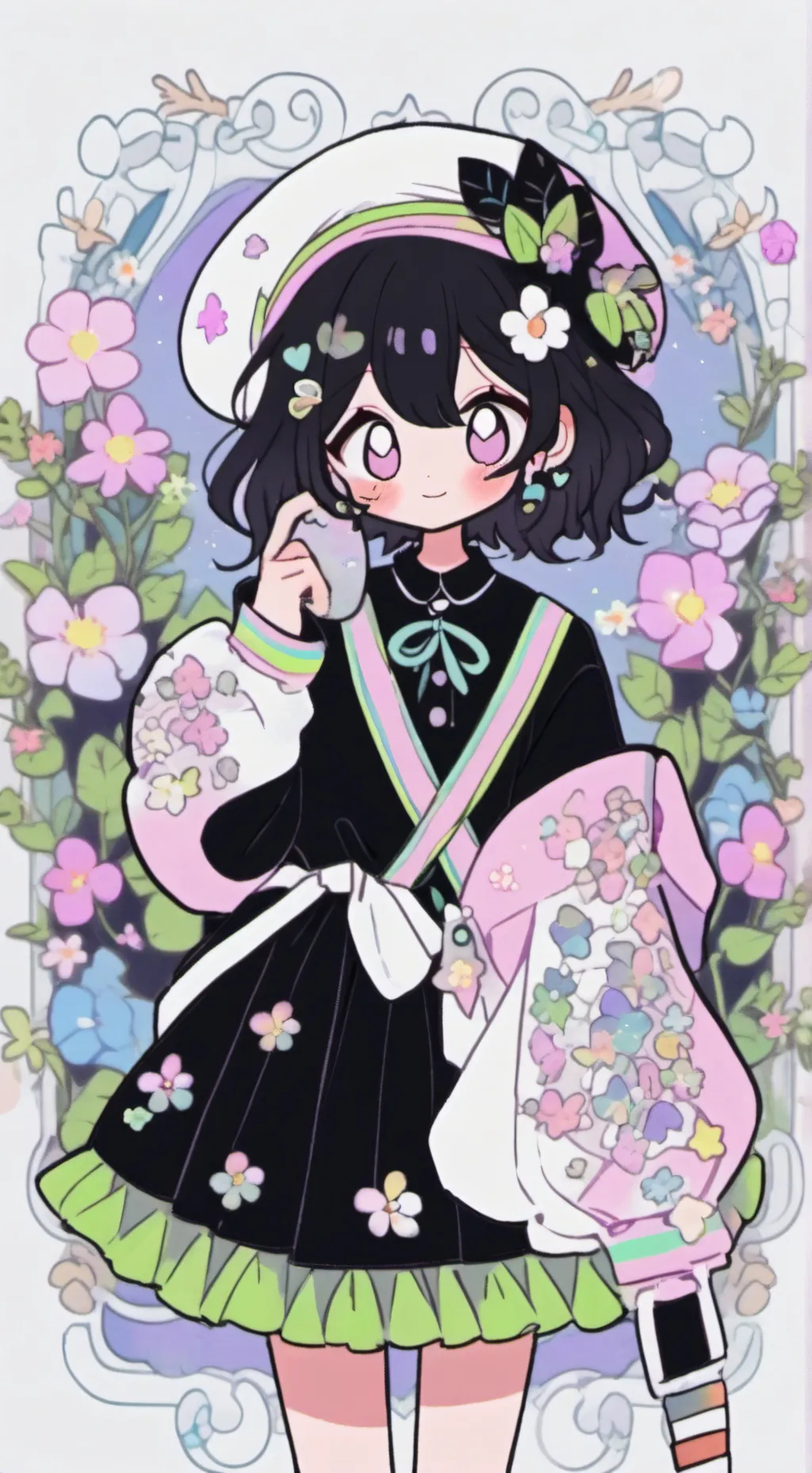 ai character: Hh background