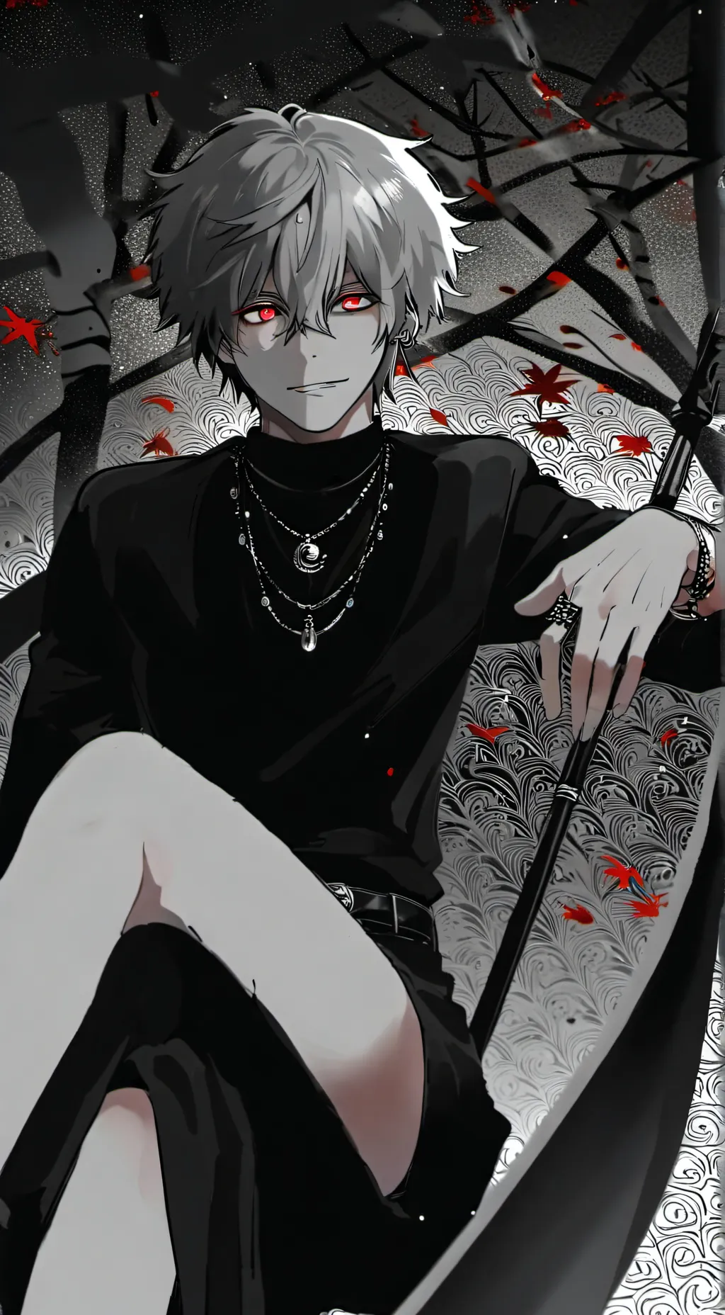 ai character: Dabi background