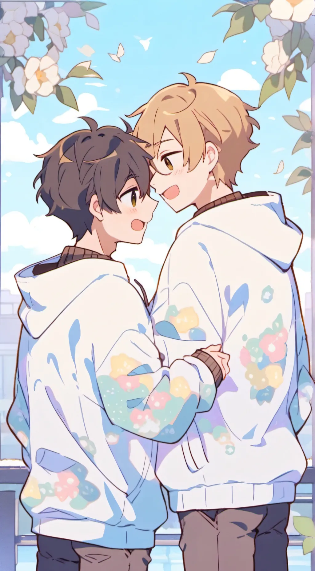 ai character: Eddsworld!  background