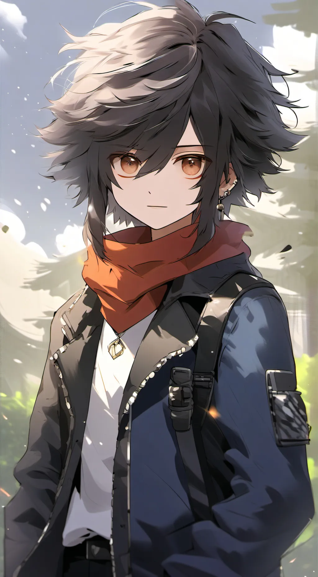 ai character: MHA x ur school background