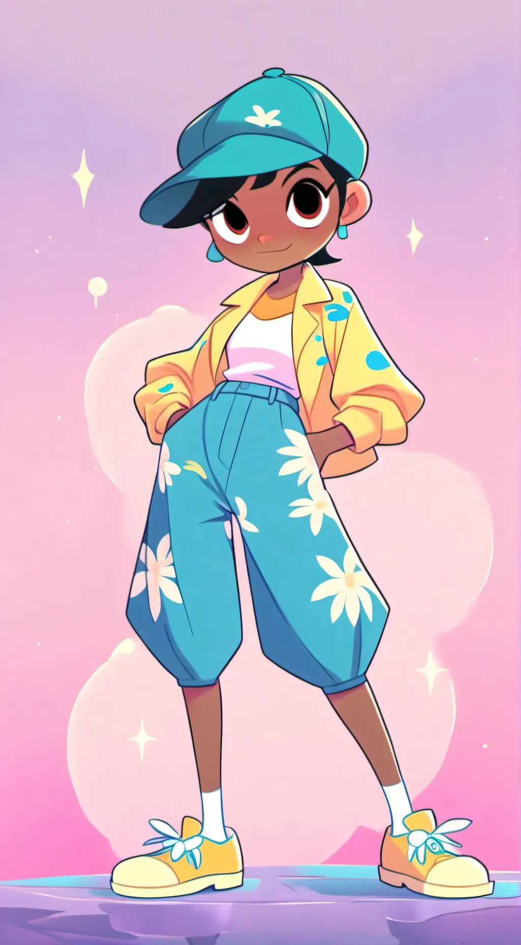 ai character: Gigi background