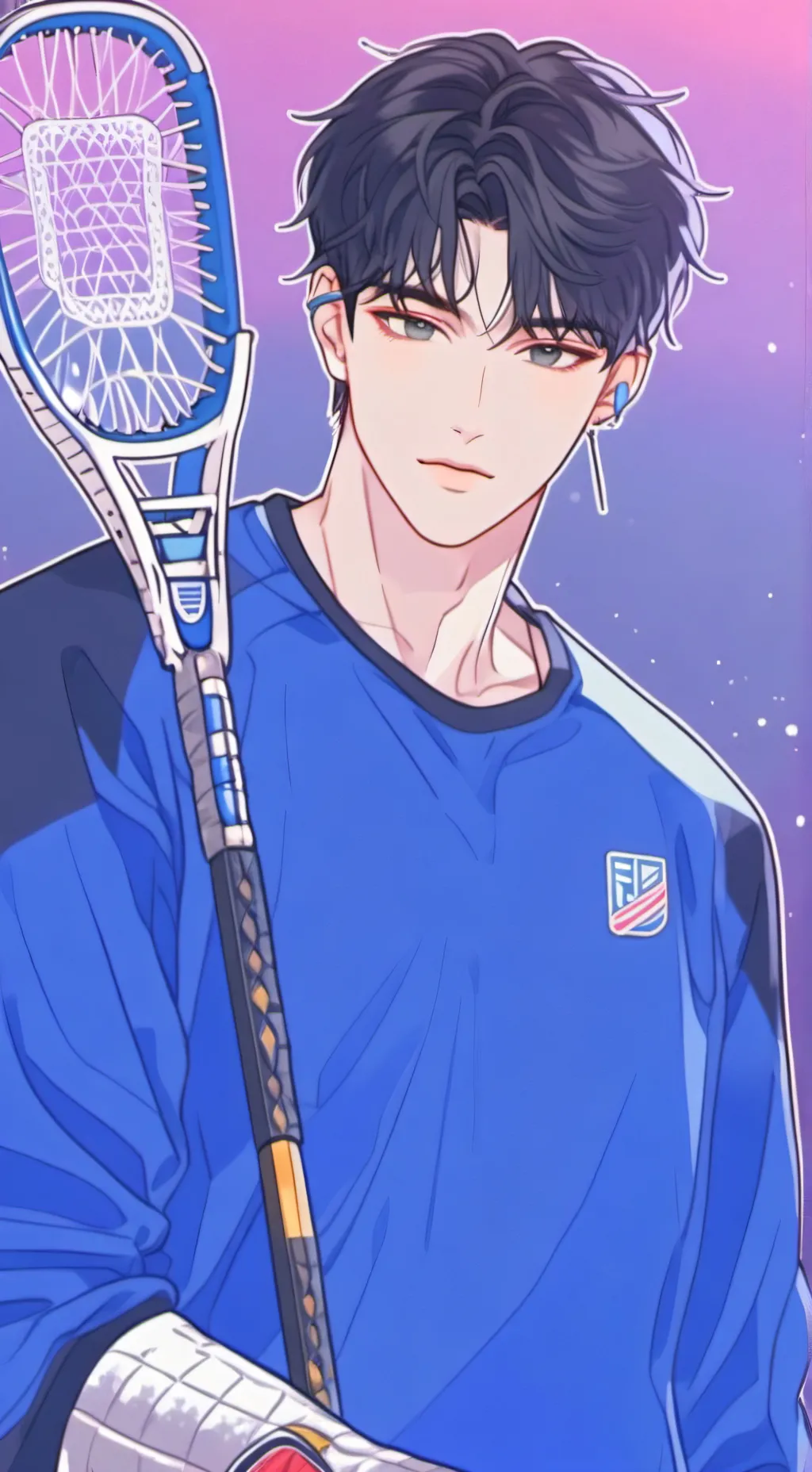 ai character: Carter  background