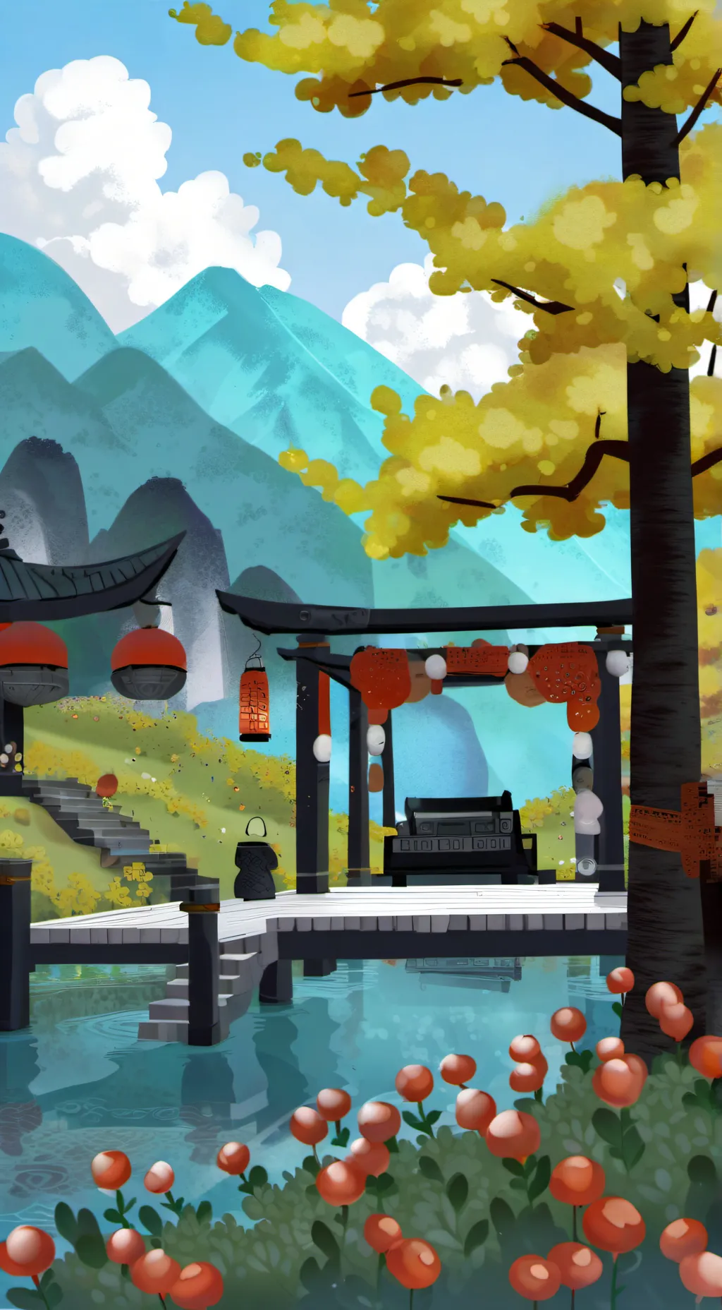 ai character: Astro with sleep background