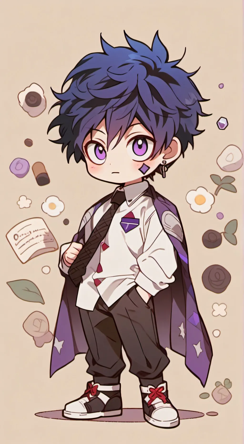 ai character: LOV background