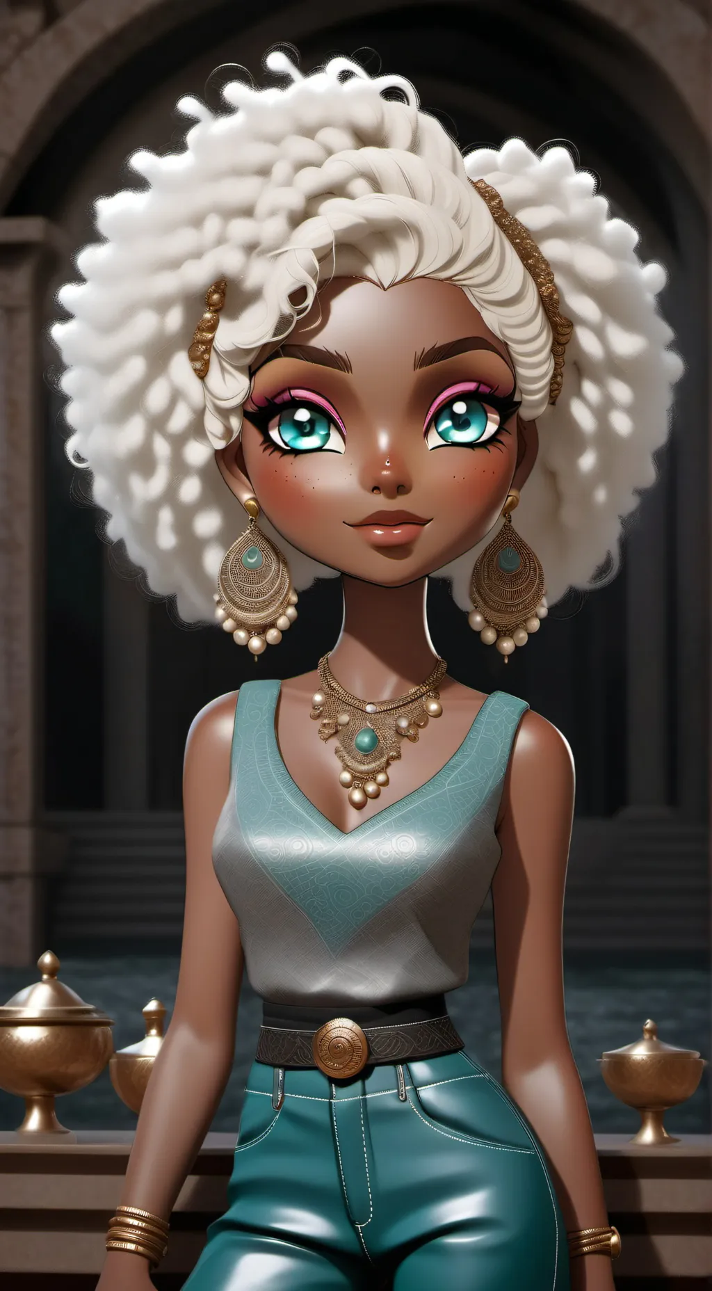 ai character: Carmilli  background