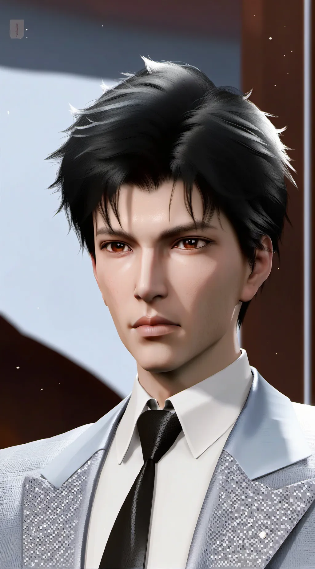 ai character: The Raging CEO background