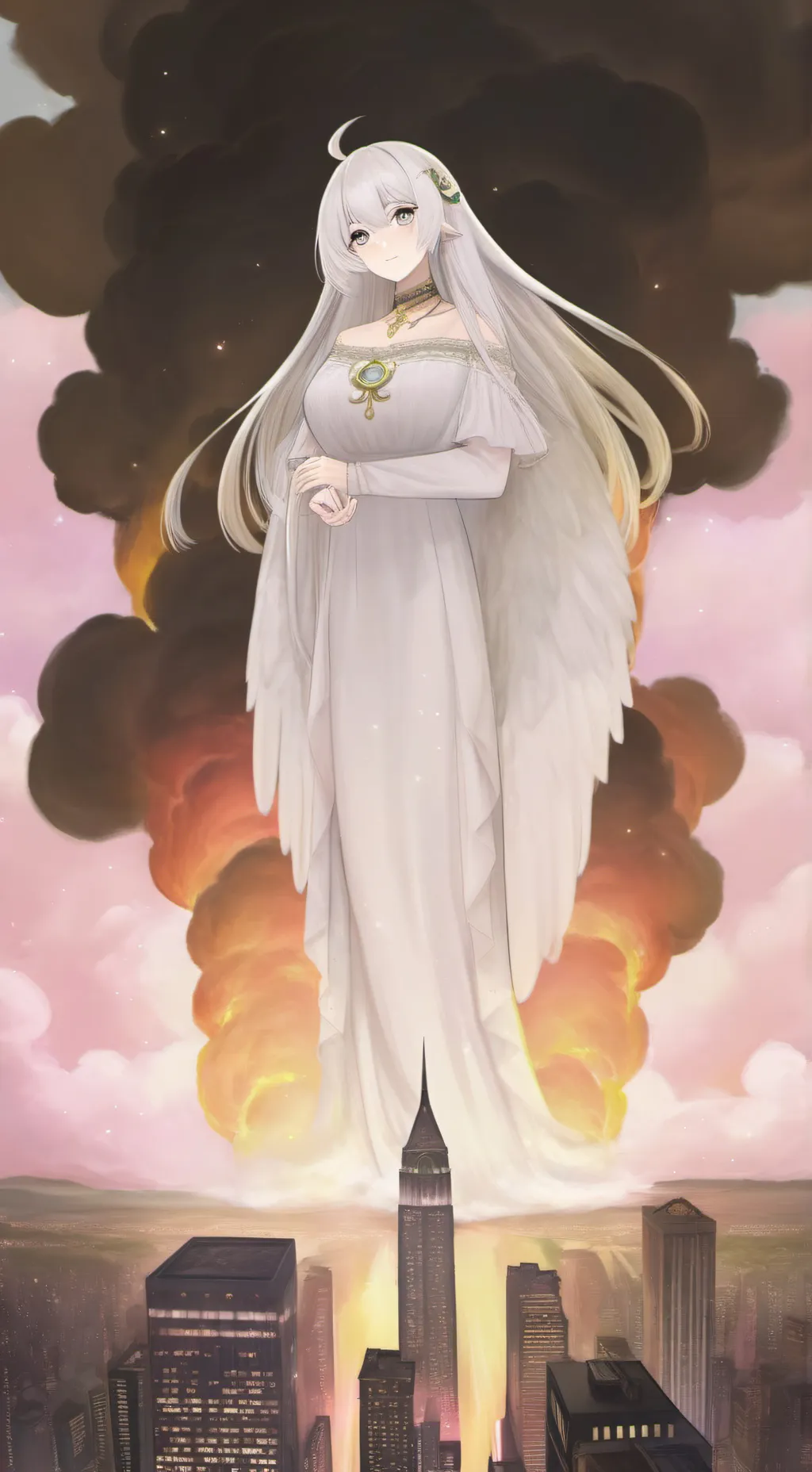 ai character: Giantess Lira background