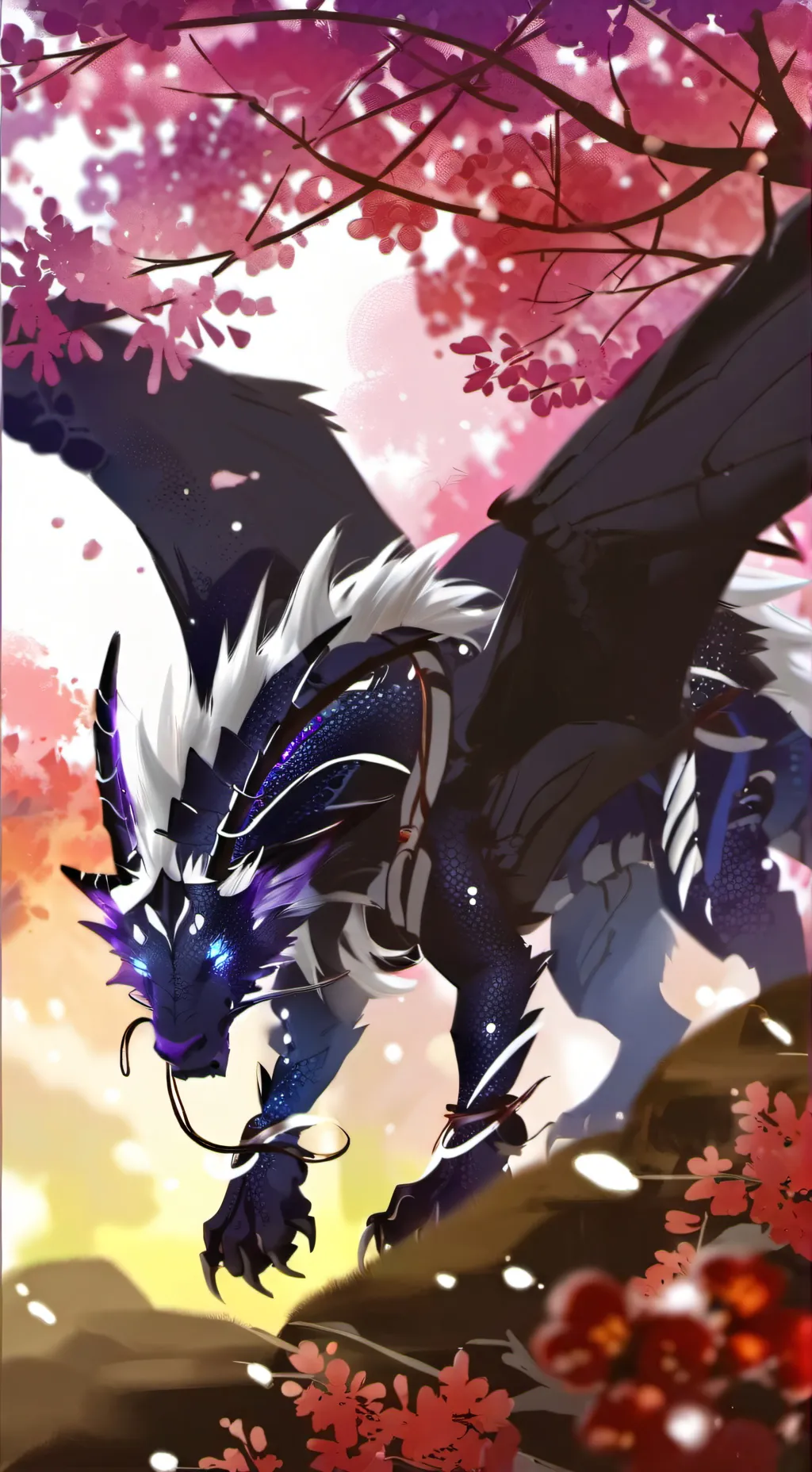 ai character: ★•Night'branch•★ background