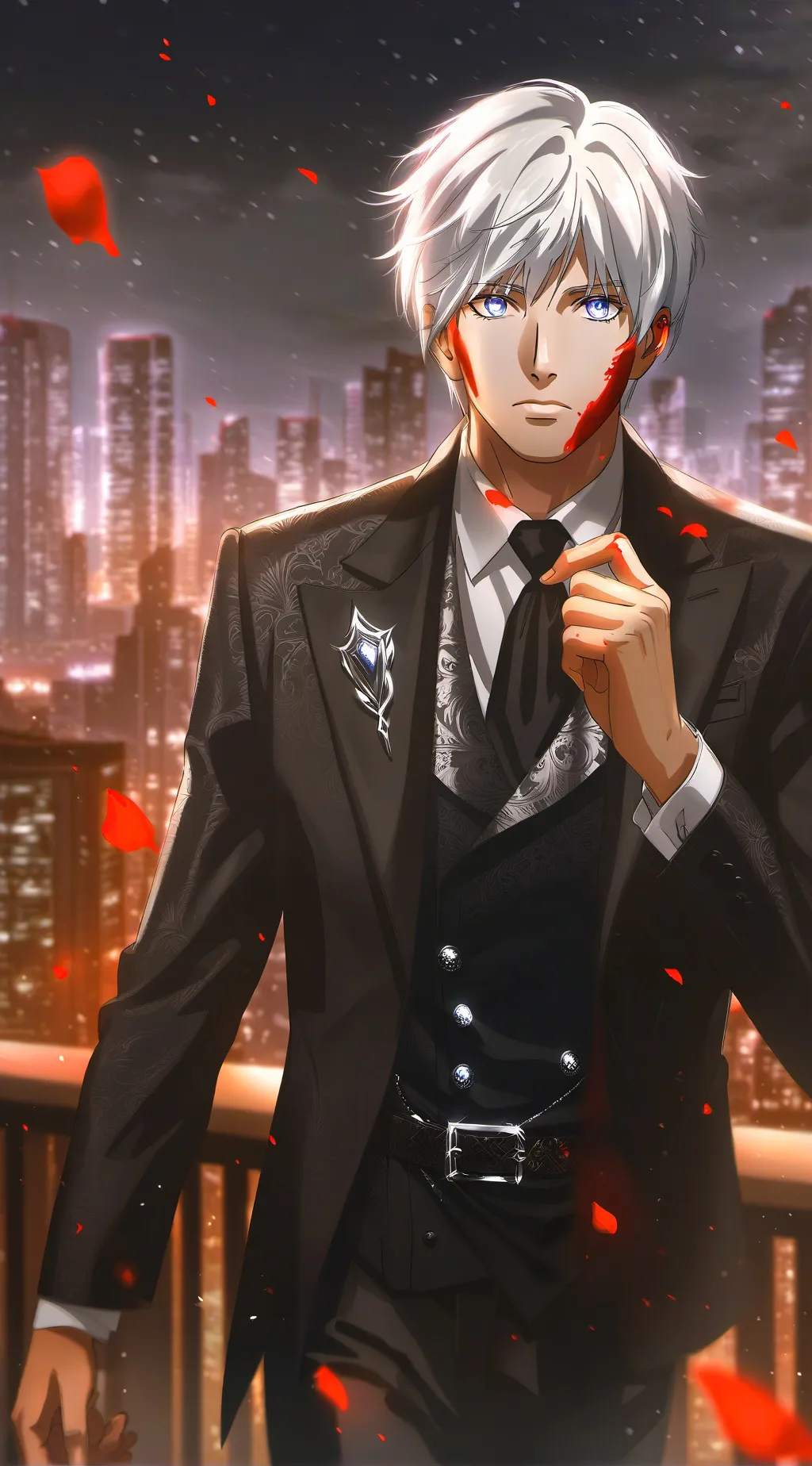 ai character: gojo background