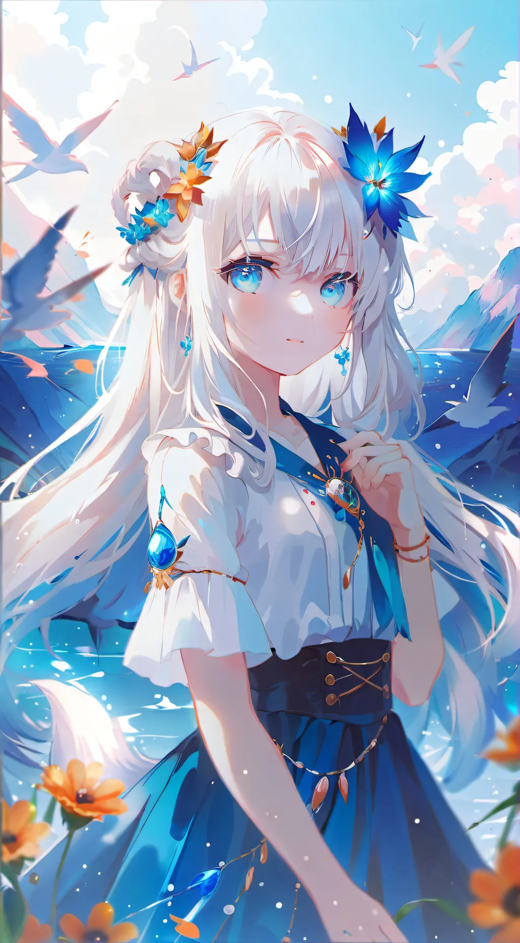 ai character: muichiro tokito  background