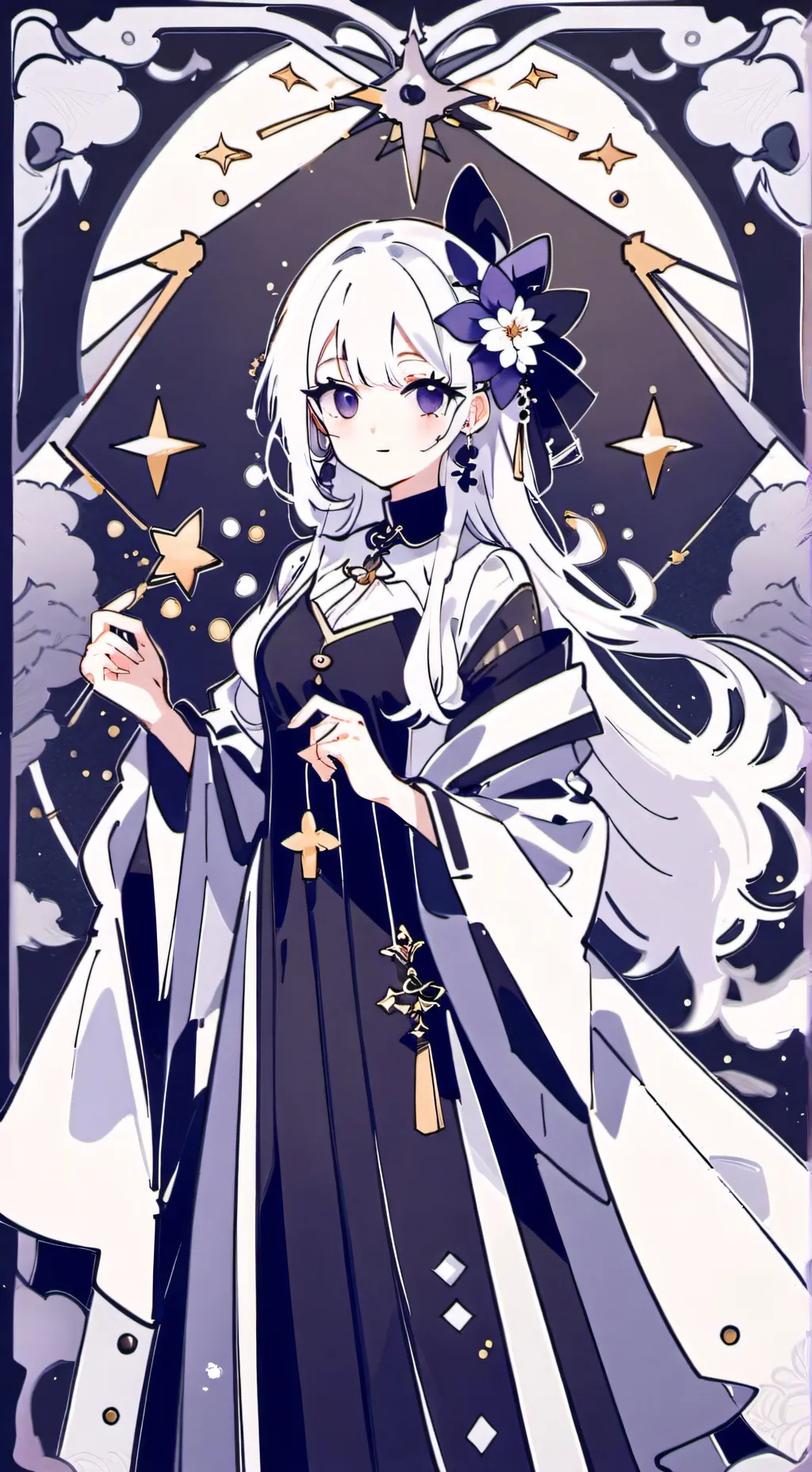 ai character: titan literna man  background