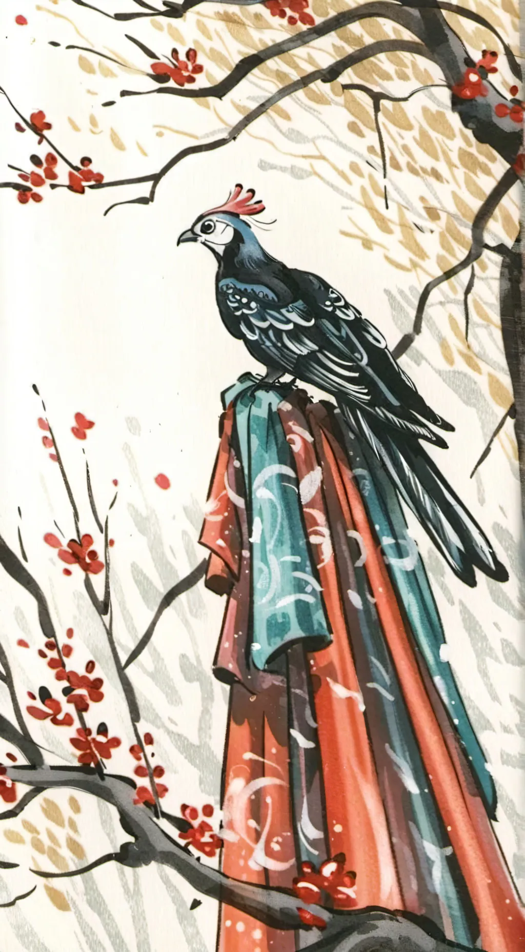 ai character: cakefunny background